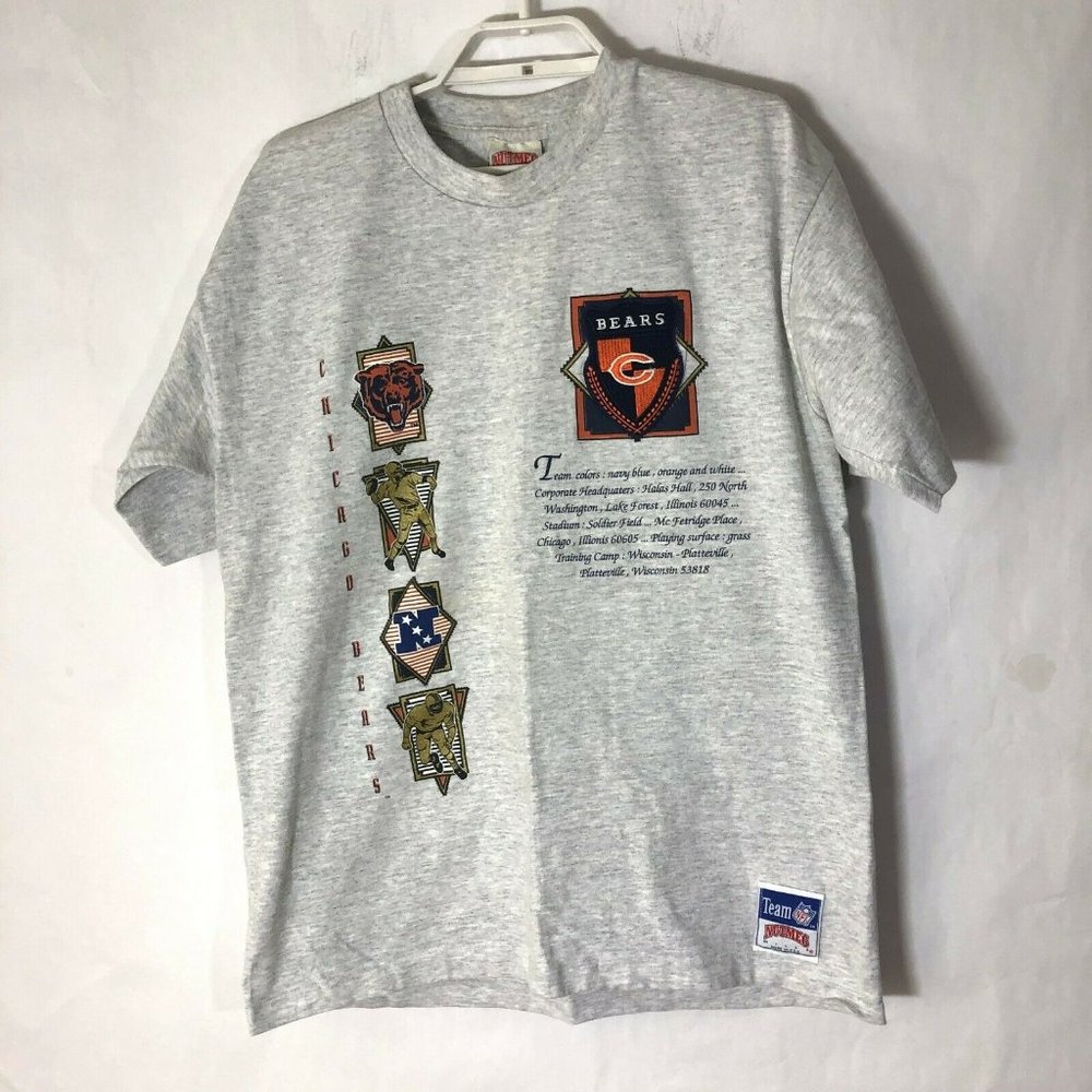 Vintage Chicago Bears NFL Nutmeg Mills t-shirt L